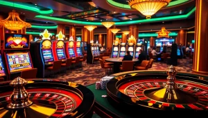 Experience thrilling games at 88i slots, engaging poker tables, and vibrant casino ambiance.