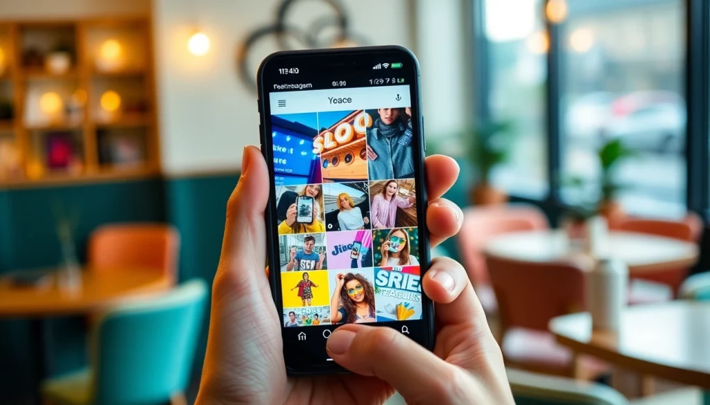 トレンディなビジュアルでインスタ エロ垢のコンテンツを魅力的に表示するInstagramフィード