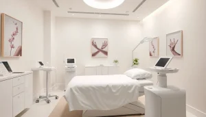 静かで専門的な治療室で先端技術を展示する医療脱毛 おすすめ