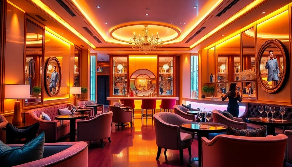 Experience the sophisticated atmosphere of 수원셔츠룸 with elegant interiors and welcoming staff.