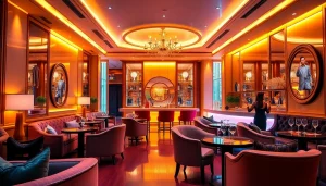Experience the sophisticated atmosphere of 수원셔츠룸 with elegant interiors and welcoming staff.