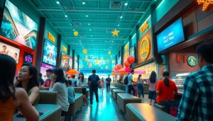 Vibrant entertainment scene at https://kjc365.com/ showcasing community enjoyment in Vietnam.