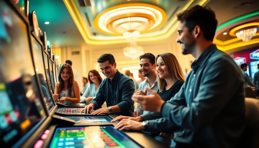 Experience the thrill of online gaming at gg88slot.live with dynamic players and vibrant casino scenes.