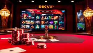 Experience the excitement of winning at RIKVIP with immersive online casino games and poker tables.