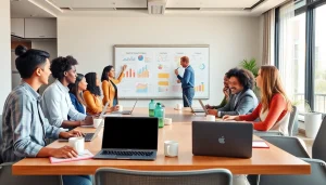 Strategic planning session with nonprofit executives at https://scionexecutivesearch.com/ showcasing diverse leadership and collaboration.