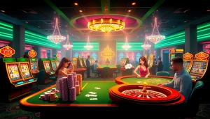 Enhance your gaming experience at https://gg88.guru/ with vibrant online casino visuals featuring poker and roulette.