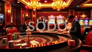 Join the excitement of SODO Casino with vibrant gaming tables and thrilling gameplay.