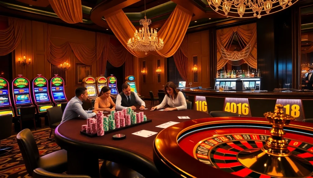 Experience high-stakes poker and vibrant slots at the Luckywin casino scene.
