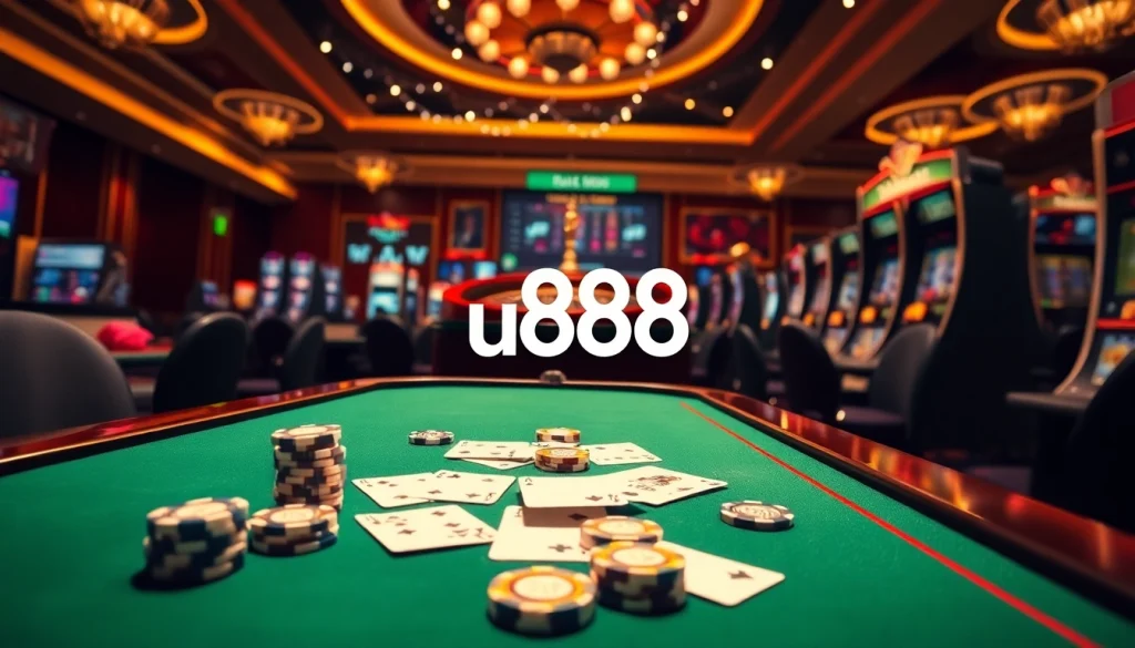 Experience the excitement of u888 with vibrant casino games and thrilling live dealer action.