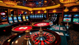 Experience online gambling excitement at https://lc88.supply/ with casino tables, chips, and slot machines.