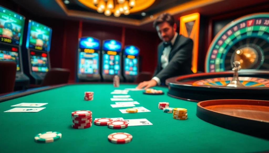 Playing cards and poker chips at Nhà cái 32win create an exciting casino experience.