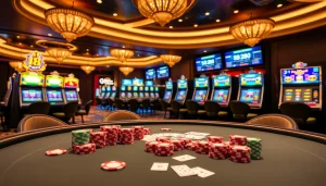 Experience the excitement at gg88 com with vibrant casino tables and engaging slot machines.