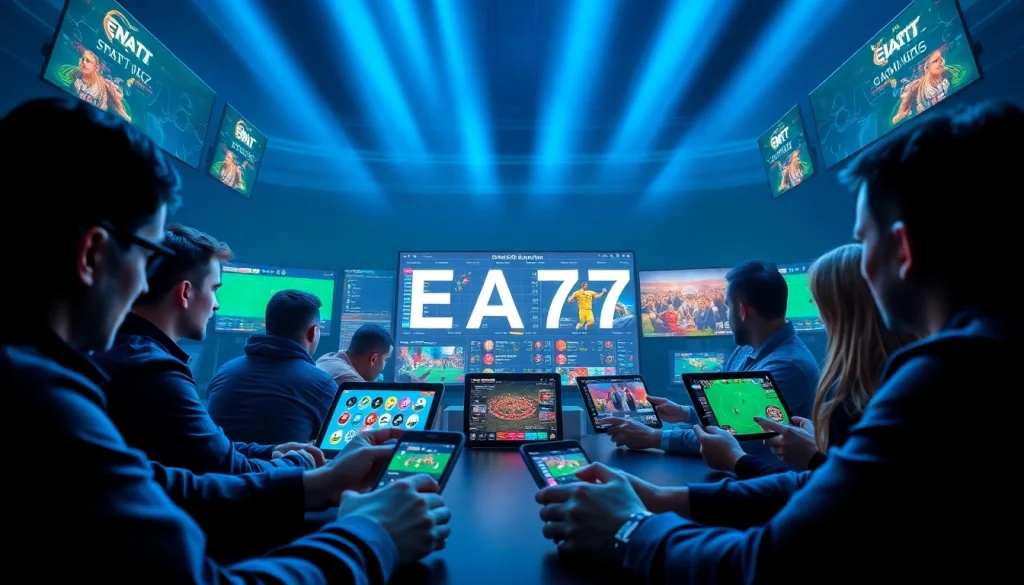 Experience online gaming excitement at https://ea77.lat/ with dynamic sports betting and live casino highlights.