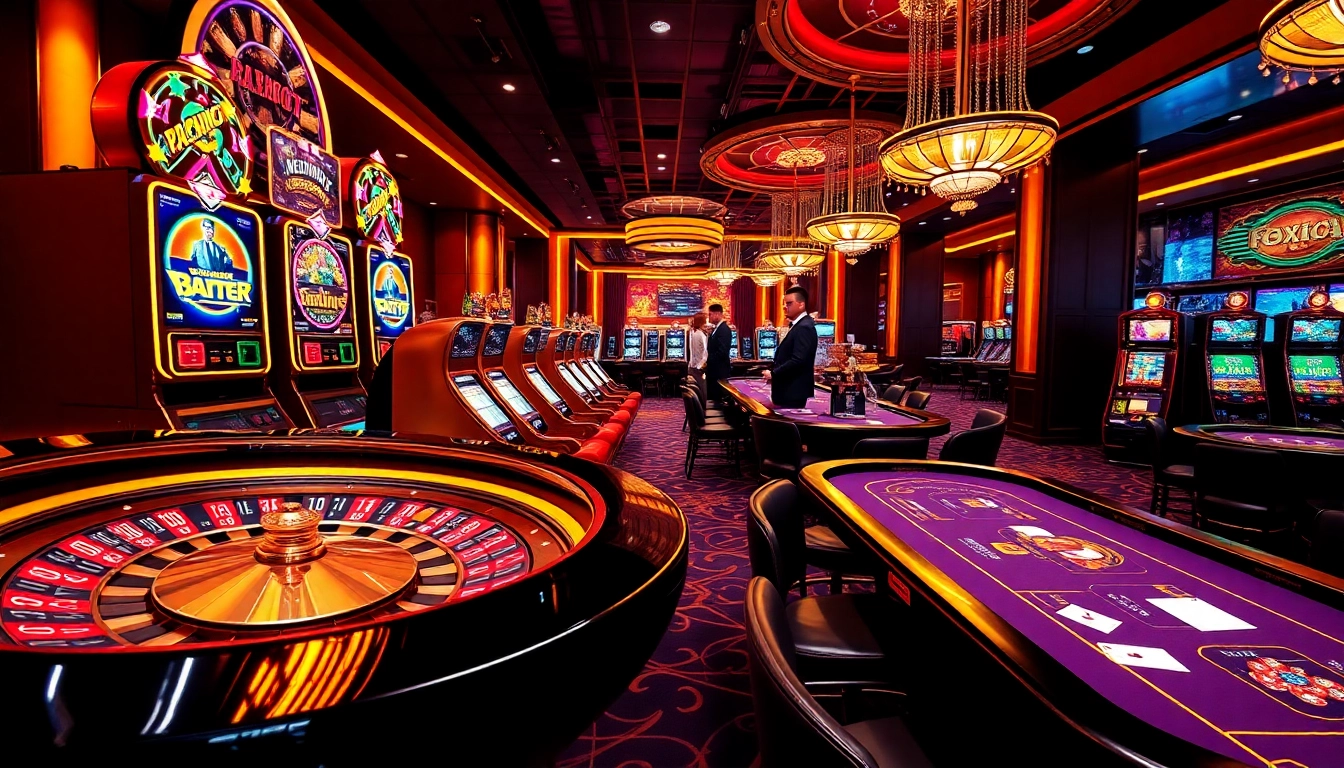 Experience the luxury of gaming at https://ps99seo.com/ with vibrant casino tables and slot machines.